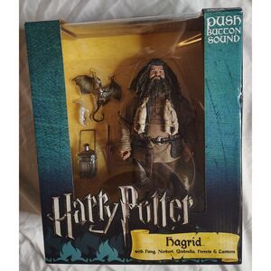 NIB NECA Harry Potter 9.75" Hagrid Deluxe Action Figure Set W/ Sound Vintage